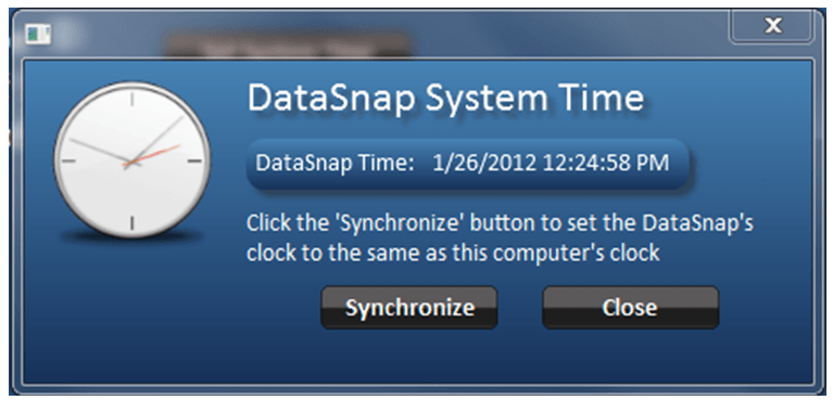 8 - Configure SnapView Time