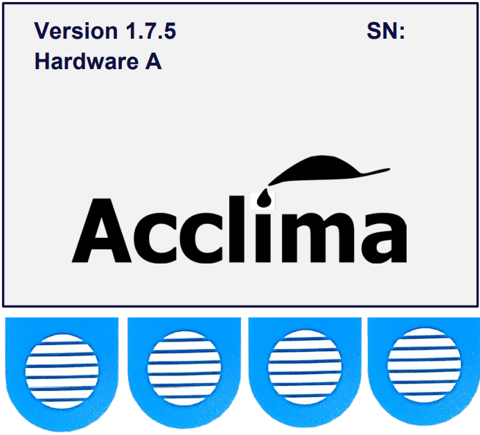 Acclima Sensor Reader Screen 1