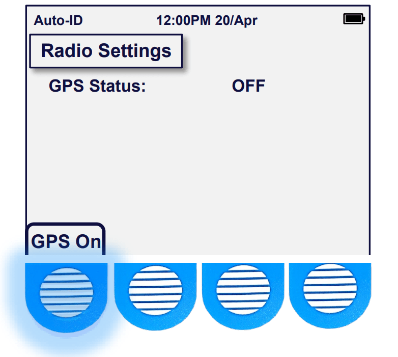 Acclima Sensor Reader Turning on the GPS