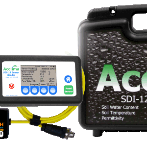 Acclima SDI-12 TDR Soil Moisture Sensor Reader Kit