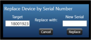 Replace Device - Acclima