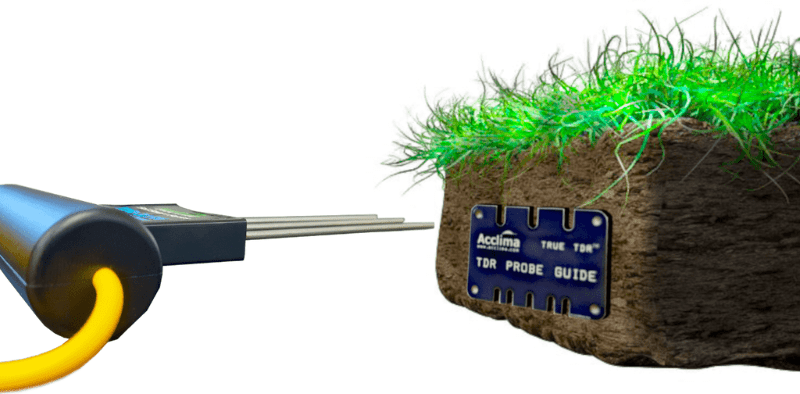 Soil Moisture Sensor with Large Handle and Probe Guide